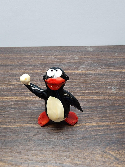 Penguin Glass Animal Figurine