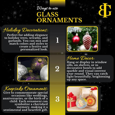 a christmas ornament is shown in this info sheet